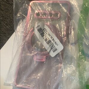Pink Phone Case with Ring Holder